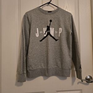 Gray Jumpman Boy's Sweater